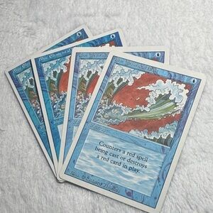 MTG Magic the Gathering Blue Elemental Blast x4